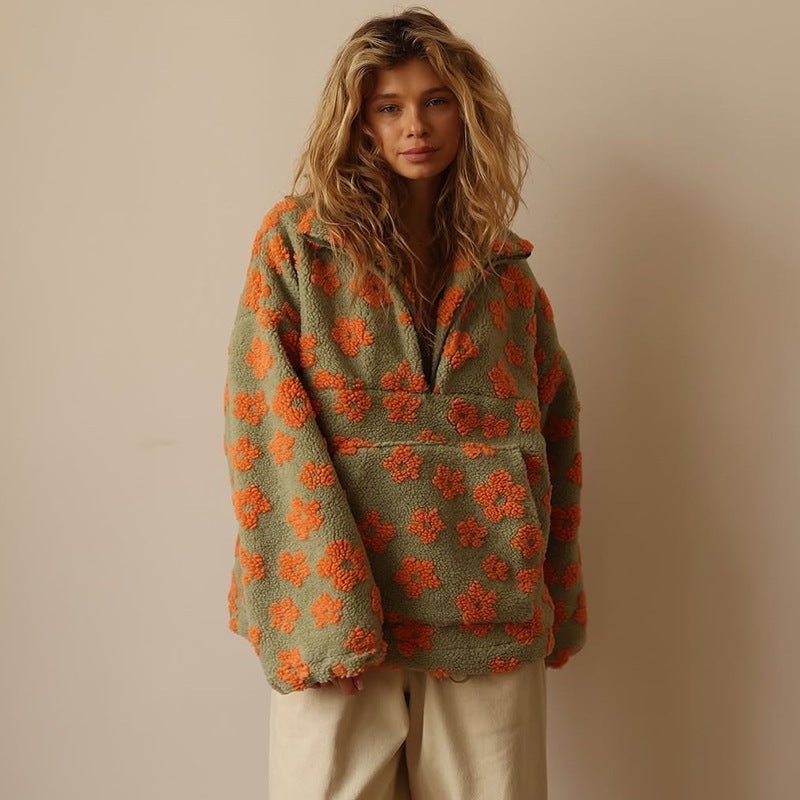 Ella | Oversized Teddy Fleece Jumper