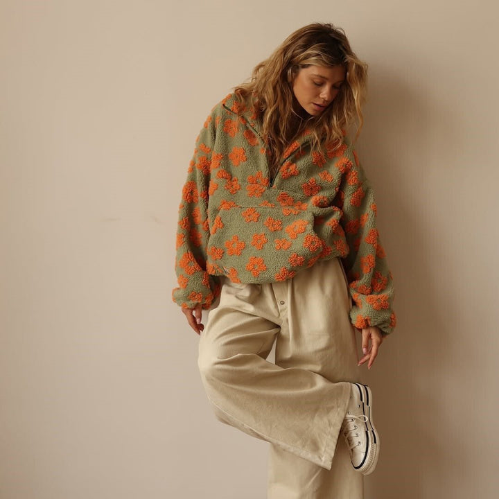 Ella | Oversized Teddy Fleece Jumper
