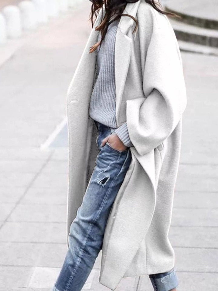 Olivia | Oversized Wool Blend Coat