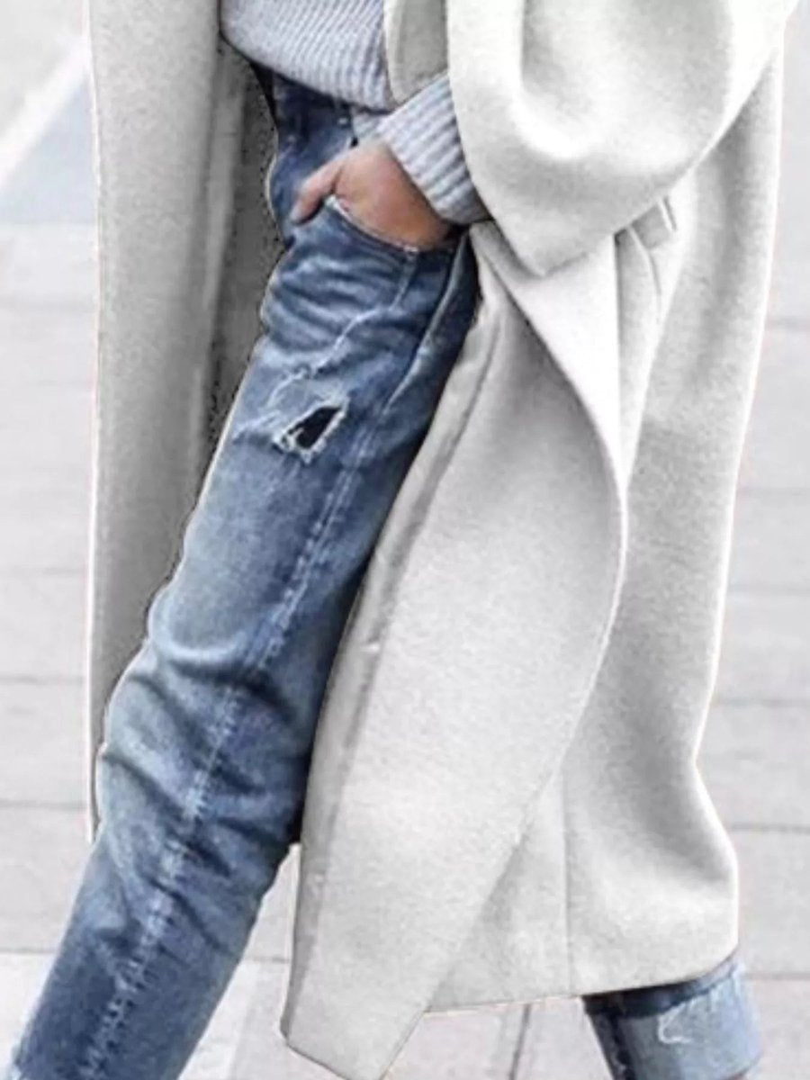Olivia | Oversized Wool Blend Coat