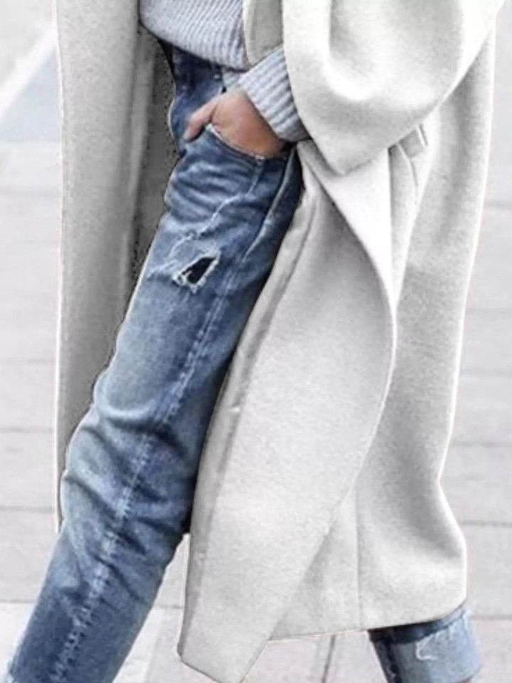 Olivia | Oversized Wool Blend Coat