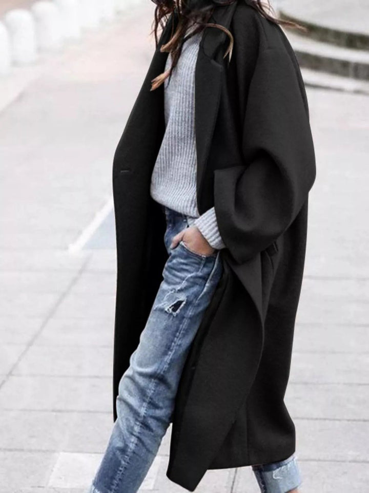 Olivia | Oversized Wool Blend Coat