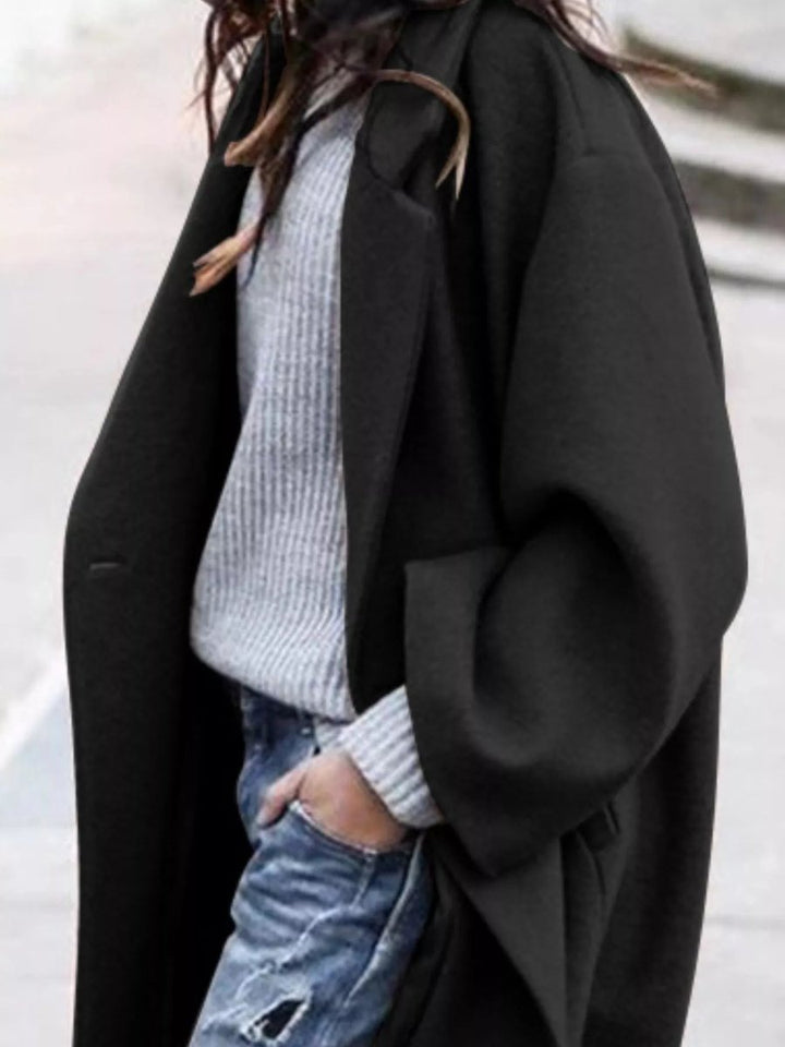 Olivia | Oversized Wool Blend Coat