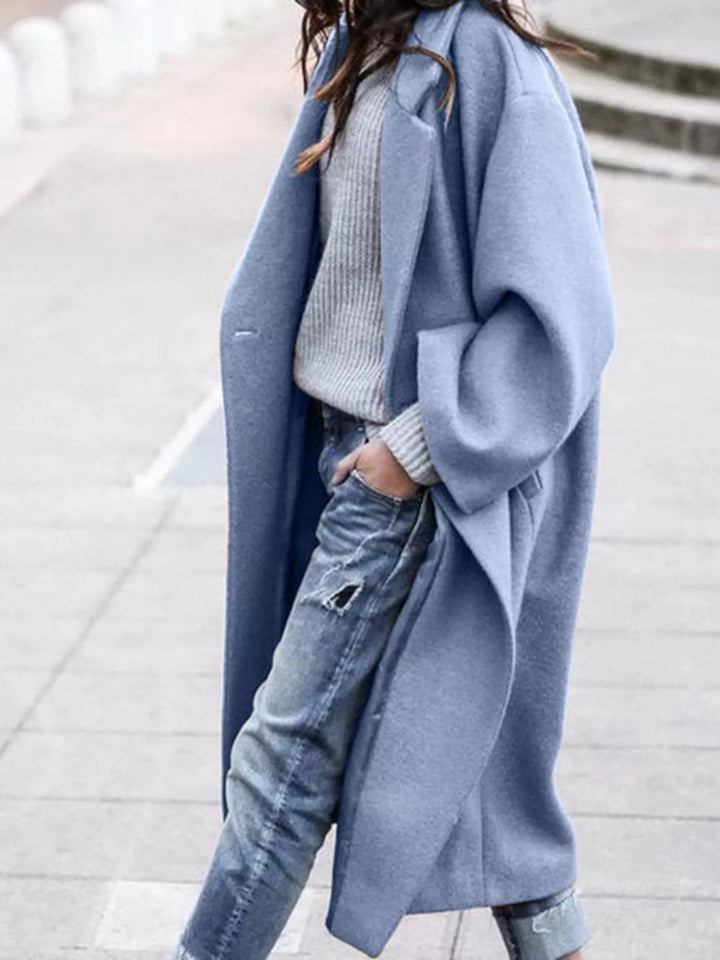 Olivia | Oversized Wool Blend Coat