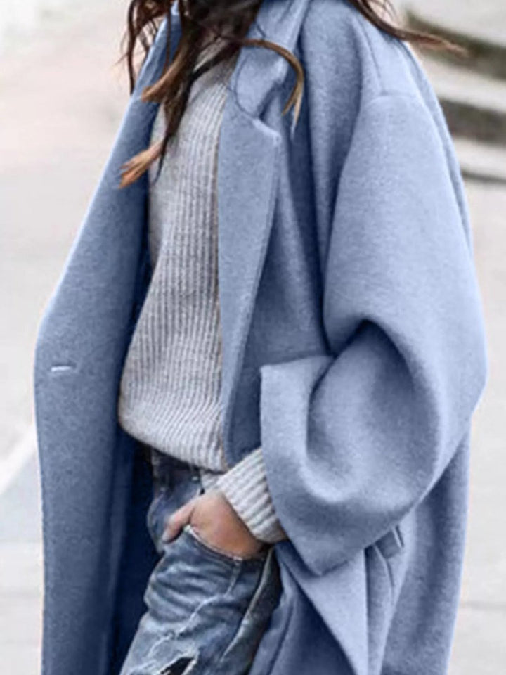 Olivia | Oversized Wool Blend Coat