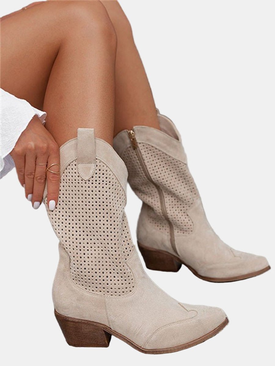Alice | Suede Knee High Boots