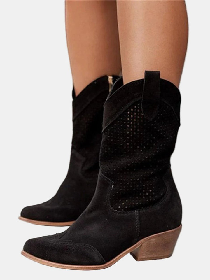 Alice | Suede Knee High Boots