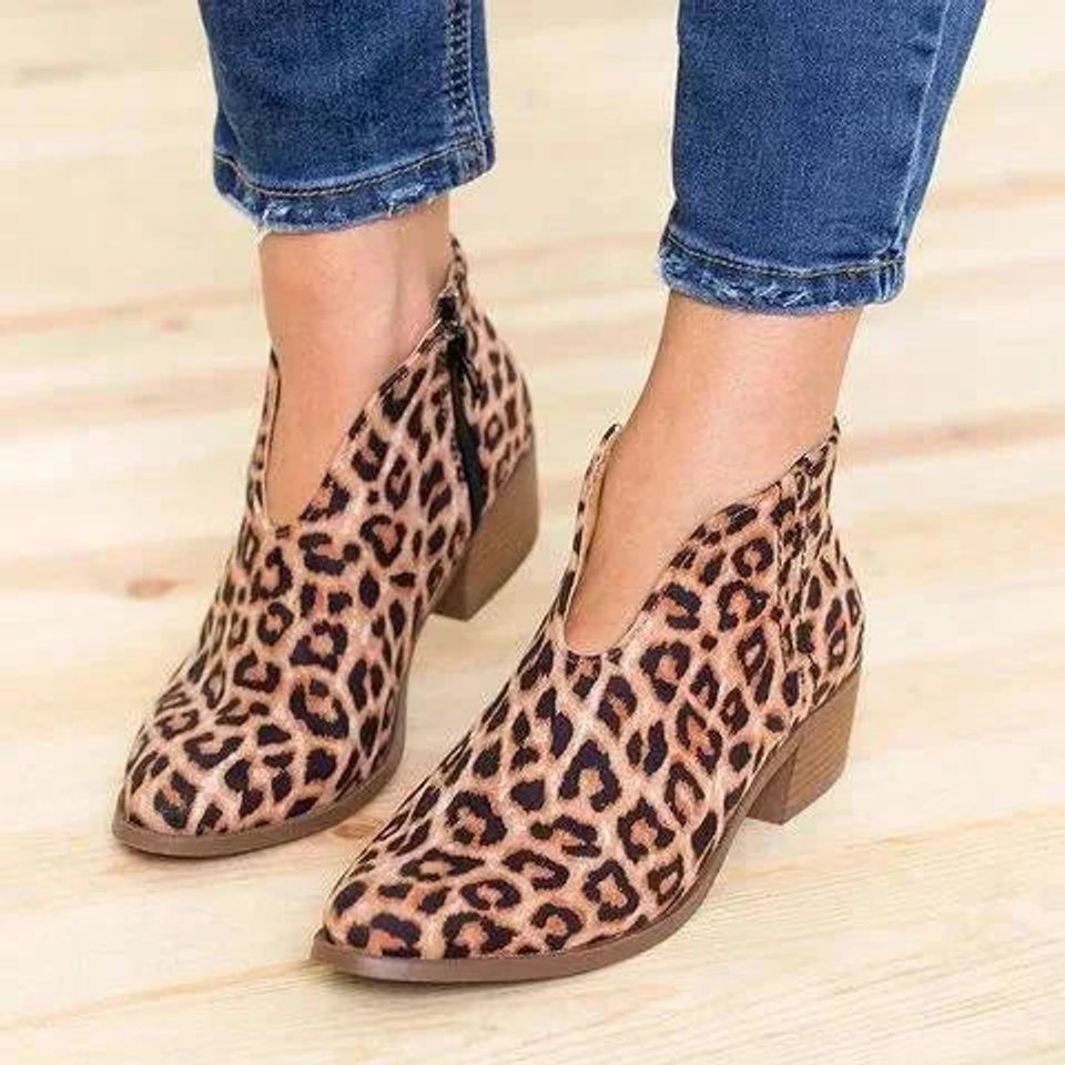 Rosie | Suede V Cut Ankle Boots