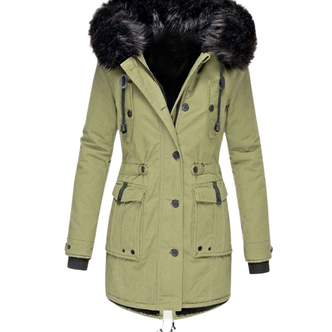 Olivia | Faux Fur Parka Coat