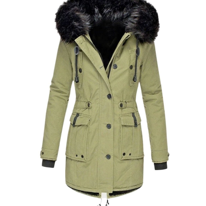 Olivia | Faux Fur Parka Coat