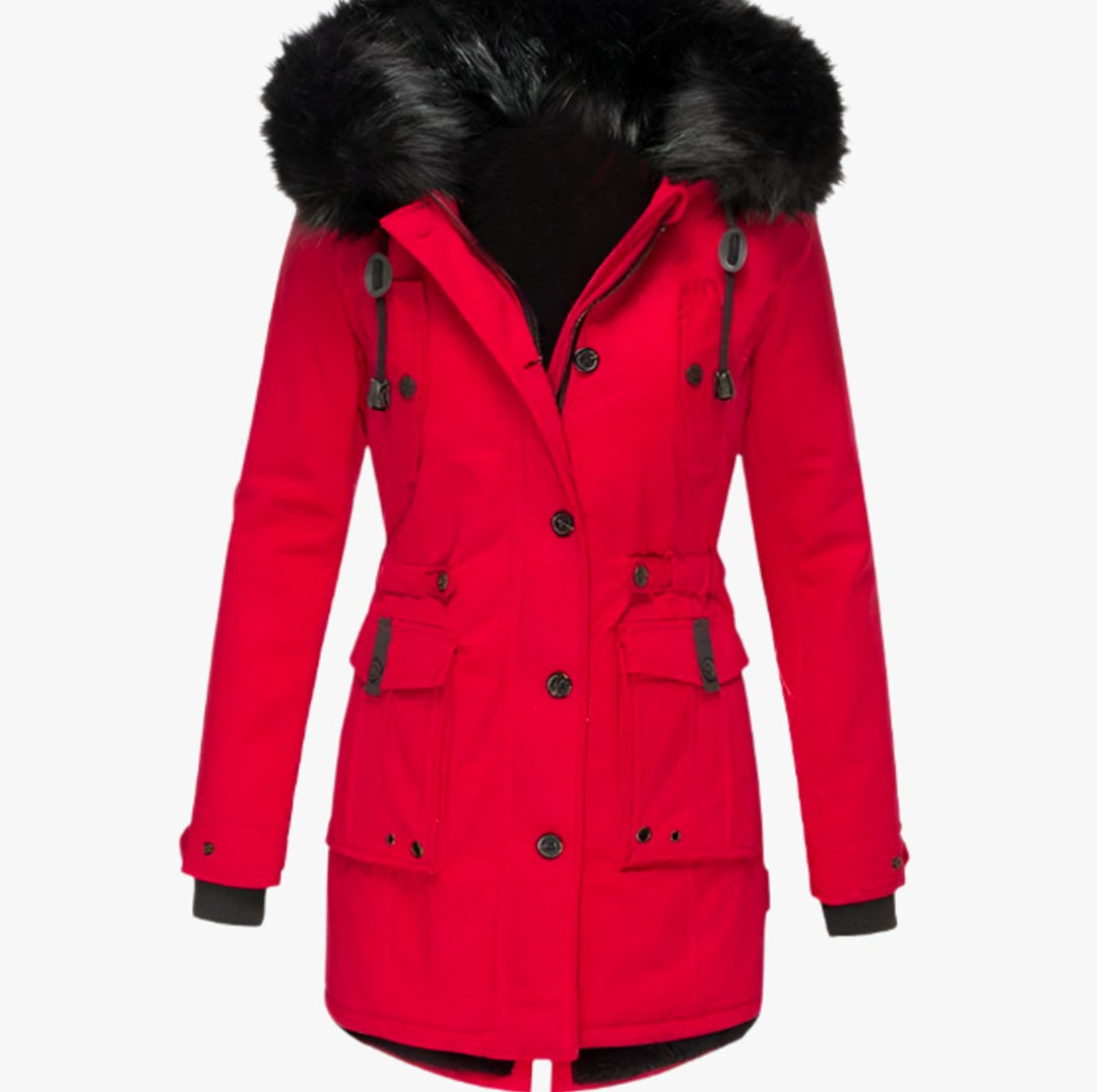 Olivia | Faux Fur Parka Coat