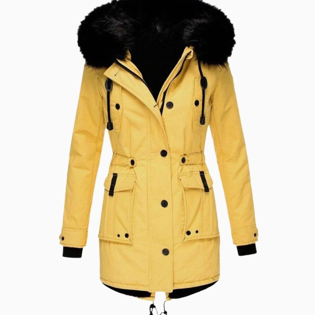 Olivia | Faux Fur Parka Coat