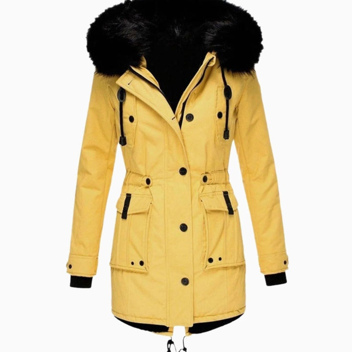 Olivia | Faux Fur Parka Coat