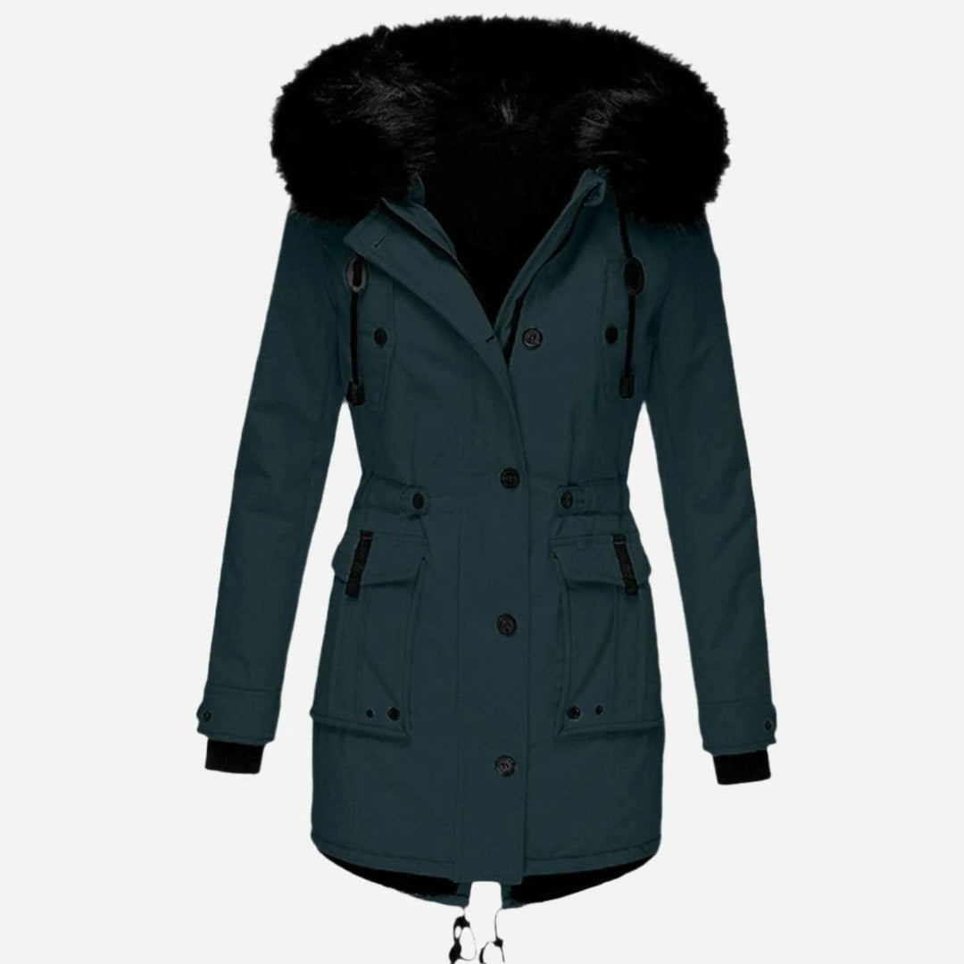 Olivia | Faux Fur Parka Coat