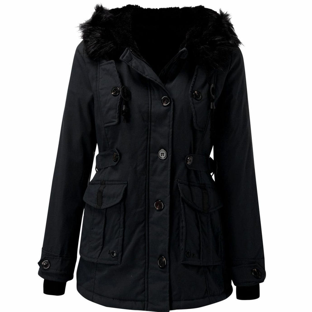 Olivia | Faux Fur Parka Coat