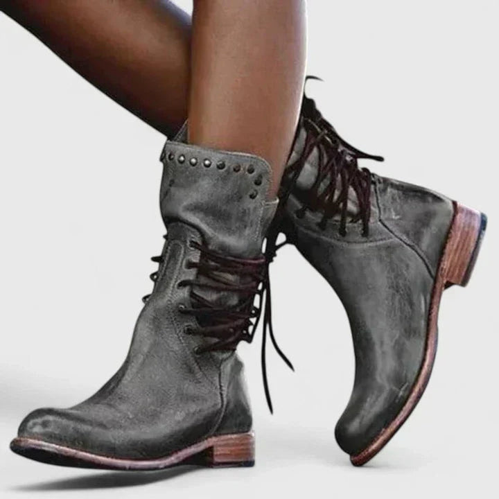 Beatrice | Studded Knee High Boots