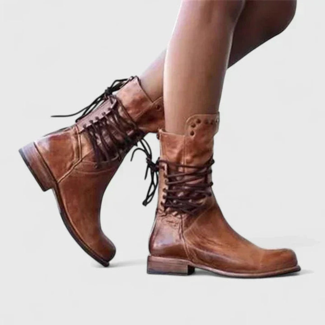Beatrice | Studded Knee High Boots