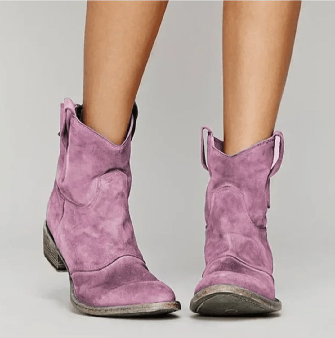 Chloe | Western Knee High Boots